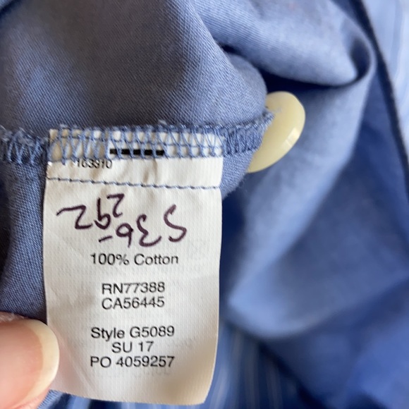 NWT Madewell Bistro Stripe Button Placket Skirt, L - Picture 8 of 10